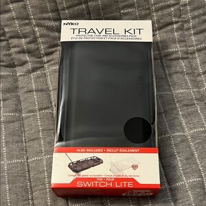 Black Travel Kit for Switch Lite